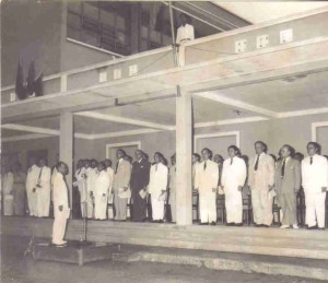 Discours d'inauguration, École des Beaux-arts de Gia-Dinh, 1954